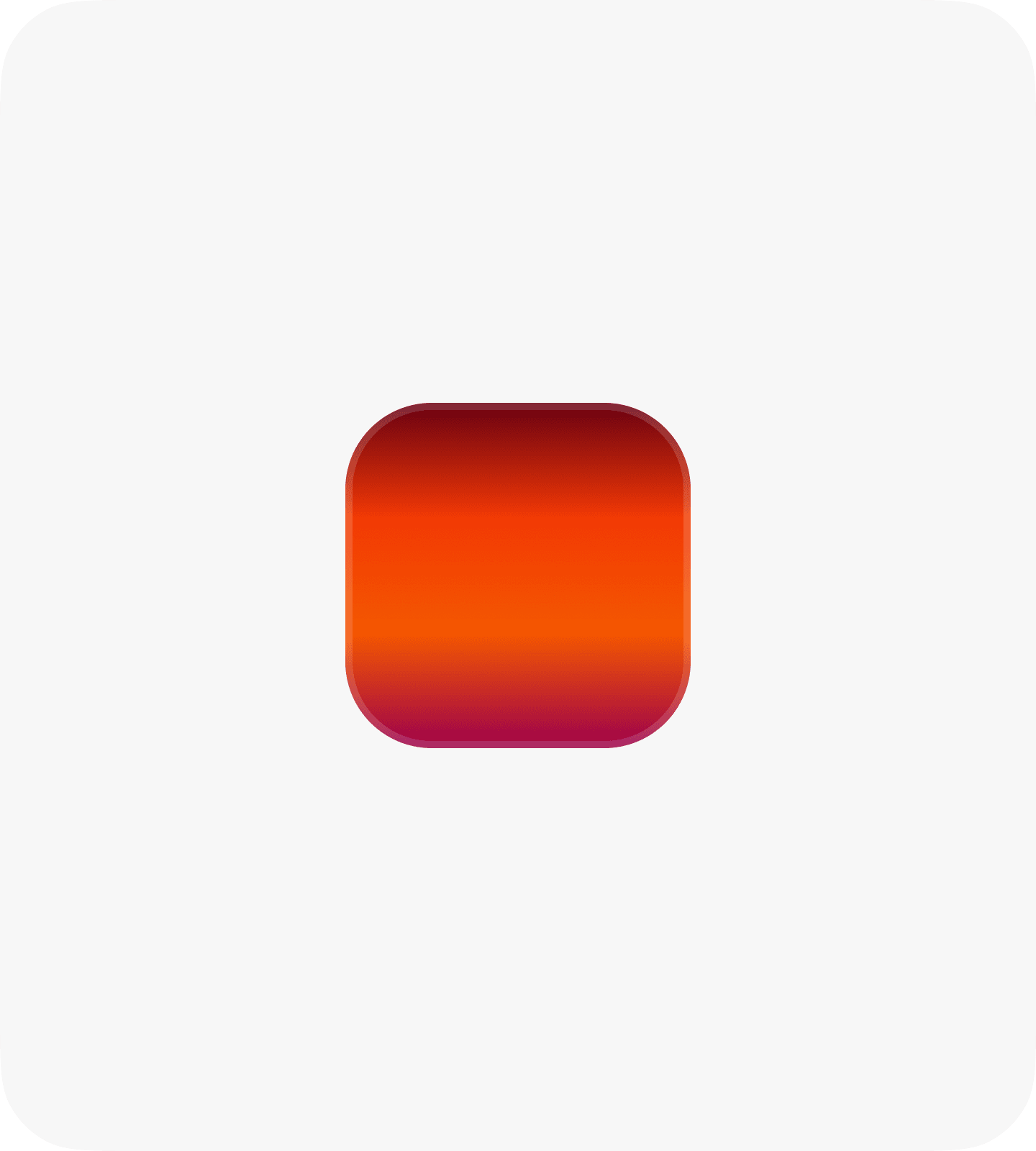 App icons — red palette