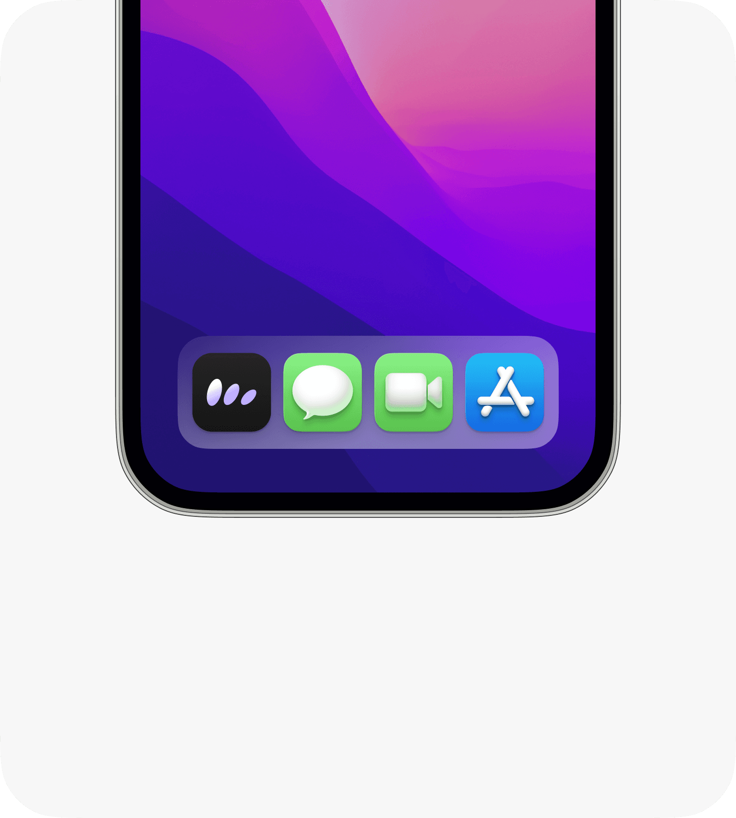 Purple Plus — phone mockup