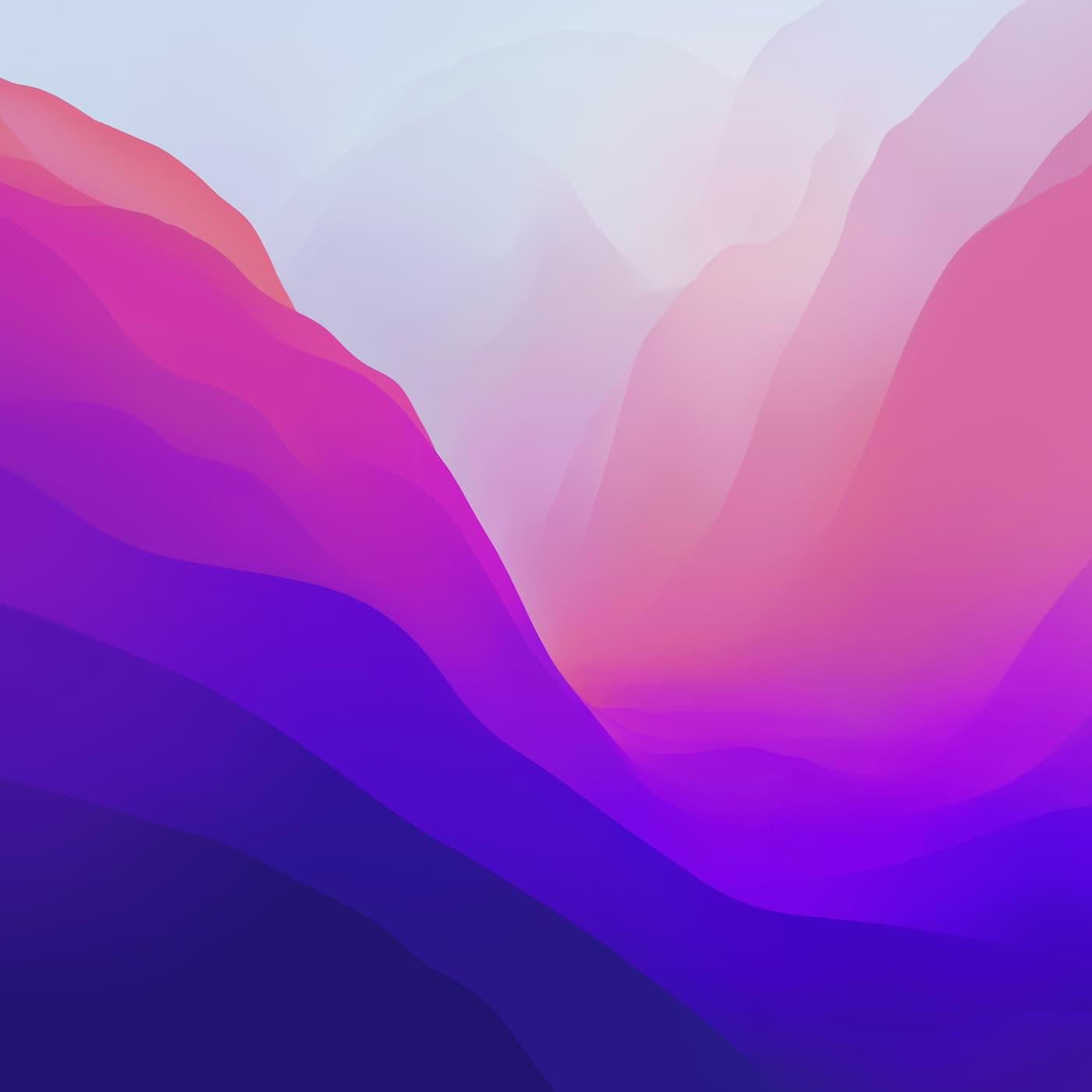 Purple Plus app — iPhone mockup showing a vibrant purple gradient desktop